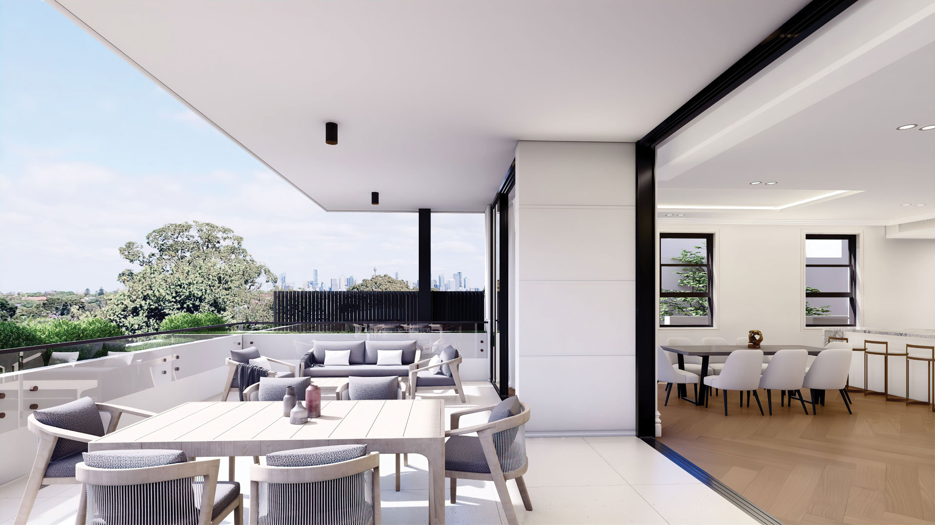 Belle De Vie, Residence 4, balcony, 58 Bellevue Road, Bellevue Hill