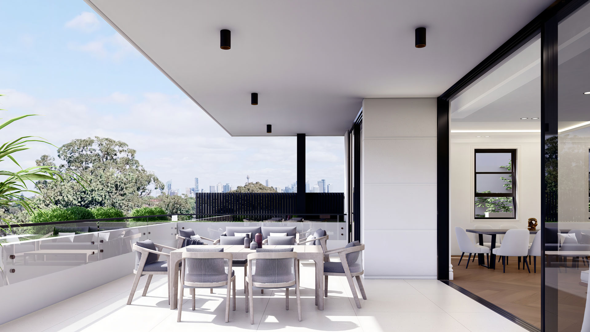 Belle De Vie, Residence 4, balcony, 58 Bellevue Road, Bellevue Hill